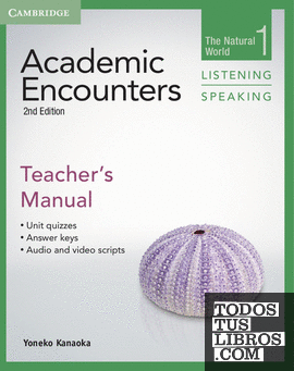 Academic Encounters Level 1 Teacher's Manual Listening and Speaking 2nd Edition