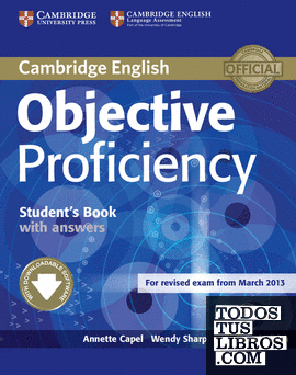 Objective Proficiency Student's Book with Answers with Downloadable Software 2nd Edition