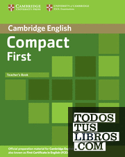 Compact First Teacher's Book