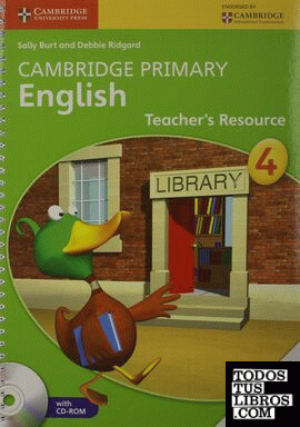 Cambridge Primary English Stage 4 Teacher's Resource Book with CD-ROM