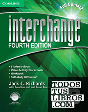 Interchange Level 3 Full Contact with Self-study DVD-ROM 4th Edition
