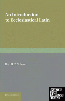 An Introduction to Ecclesiastical Latin