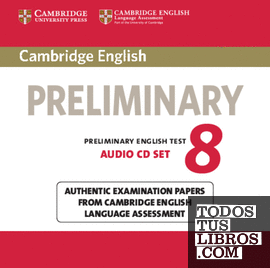 Cambridge English Preliminary 8 Audio CDs (2)