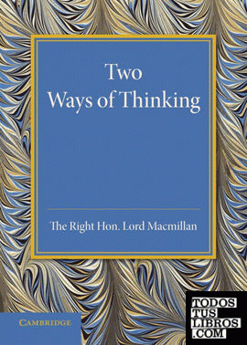 Two Ways of Thinking