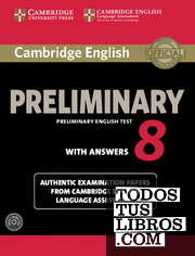 Cambridge English Preliminary 8 Student's Book Pack (Student's Book with Answers and Audio CDs (2))
