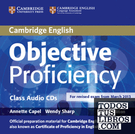 Objective Proficiency Class Audio CDs (2) 2nd Edition