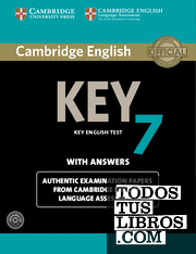 Cambridge English Key 7 Student's Book Pack (Student's Book with Answers and Audio CD)