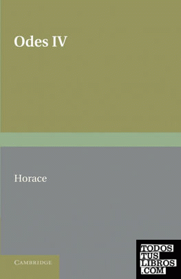 Horace Odes IV