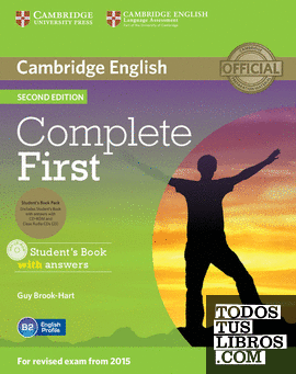 Complete First  Student's Book Pack (Student's Book with Answers with CD-ROM