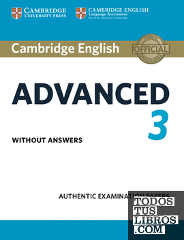 Cambridge English Advanced 3. Student's Book without answers