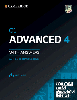 C1 Advanced 4 Practice Tests with answers