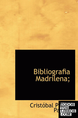 Bibliografia Madrilena;