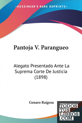 Pantoja V. Parangueo