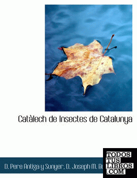Catàlech de Insectes de Catalunya