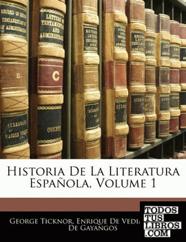 Historia De La Literatura Española, Volume 1