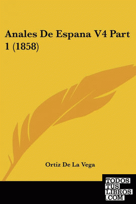 Anales De Espana V4 Part 1 (1858)