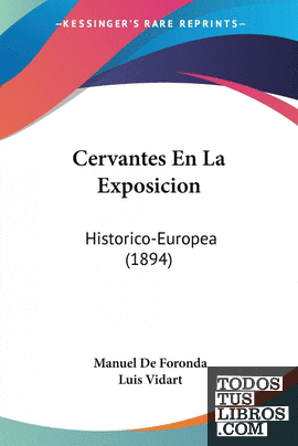 Cervantes En La Exposicion