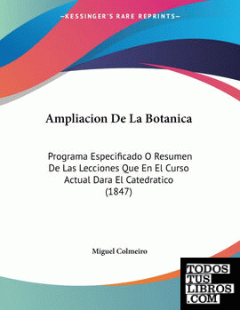 Ampliacion De La Botanica