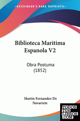 Biblioteca Maritima Espanola V2
