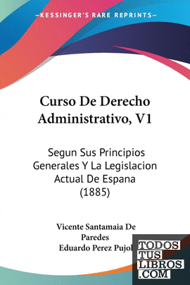 Curso De Derecho Administrativo, V1