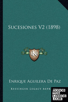 Sucesiones V2 (1898)