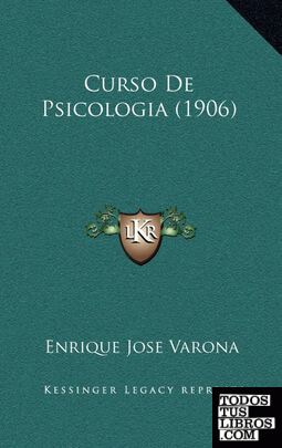 Curso De Psicologia (1906)
