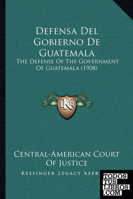 Defensa Del Gobierno De Guatemala