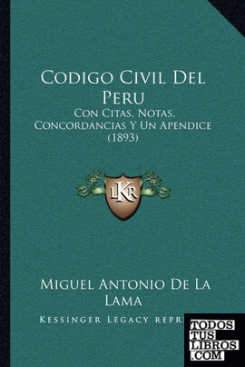 Codigo Civil Del Peru