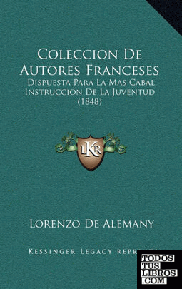 Coleccion De Autores Franceses