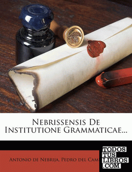 Nebrissensis De Institutione Grammaticae...
