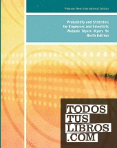 PROBABILITY AND SCIENTISTS FOR ENGINEERS AND SCIENTISTS 9ª EDITION