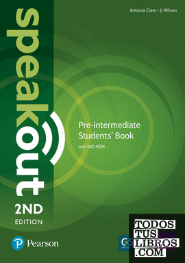 SPEAKOUT PRE-INTERMEDIATE 2ND EDITION STUDENTS' BOOK AND DVD-ROM PACK