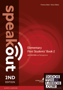 SPEAKOUT ELEMENTARY 2ND EDITION FLEXI STUDENTS' BOOK 2 WITH MYENGLISHLAB