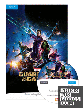 PEARSON ENGLISH READERS LEVEL 4: MARVEL - THE GUARDIANS OF THE GALAXY 1