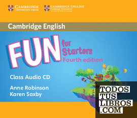 Fun for Starters Class Audio CD 4th Edition