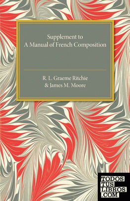 Supplement to A Manual of French Composition Supplement to A Manual of French Composition