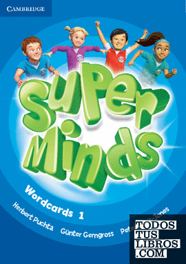 Super Minds Level 1 Wordcards (Pack of 90)