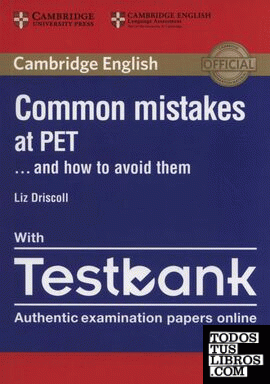 Common mistakes pet pb/testbank