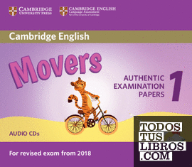 Cambridge English Young Learners 1 for Revised Exam from 2018 Movers Audio CD