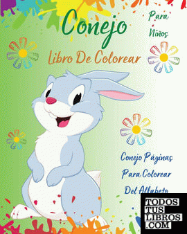 Conejo Libro De Colorear Para Niños