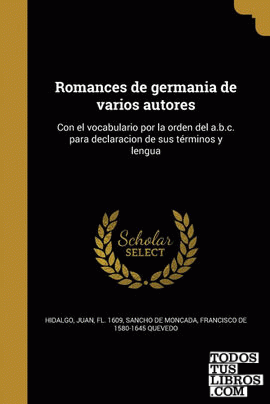 Romances de germania de varios autores