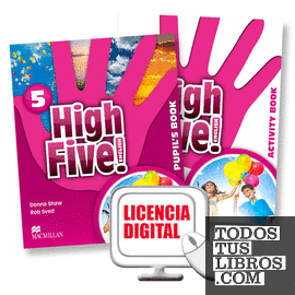 High Five! Digital 5 Digital Pupil's Book + Activity Book Pack