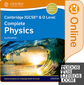 NEW Cambridge IGCSE & O Level Complete Physics: Enhanced Online Student Book (Fourth Edition)