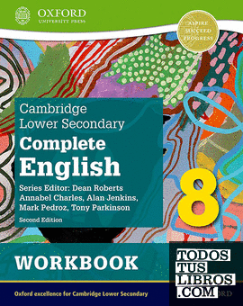NEW Cambridge Lower Secondary Complete English 8: Workbook (Second Edition)