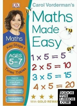 MATHS MADE EASY TIMES TABLES AGES 5-7 KEY STAGE 1
