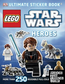 ULTIMATE STICKER BOOK LEGO STAR WARS HEROES