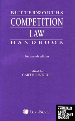 Butterworths Competition Law Handbook 14th ed