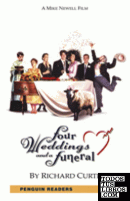 Peguin Readers 5:Four weddings and a funeral Book & CD Pack