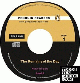 THE REMAINS OF THE DAY + CD PACK. LEVEL 6