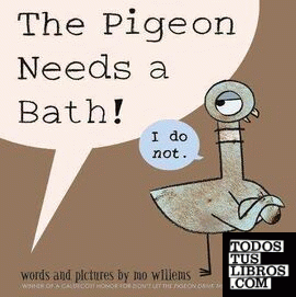 The pigeon needs a bath